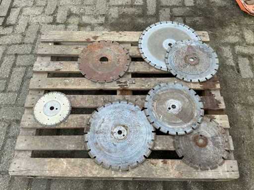 Adamas Diamant beton vloer dikke Zaagblad Delitatie/kit voegen. (7x)