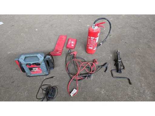 Booster 24V et câbles de démarrage