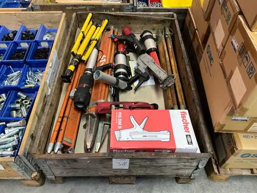 Diverse statieven en kitspuiten