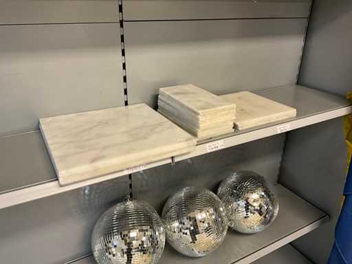 Plaques de pierre naturelle (16x)