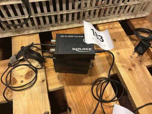 Delock-Konverter 3gSDI- HDMI (4x)