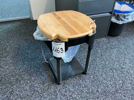 Bigla Mobile filing cabinet with contents