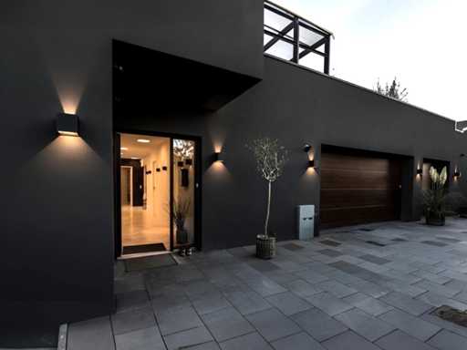  7W LED Wandlamp Kubus duo licht verstelbaar waterdicht (12x)