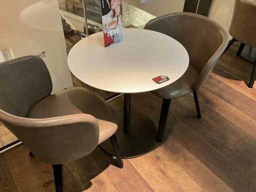 Cabine - Tavolo da bistrot Ø 70 cm (4x)