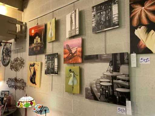 Decorative paintings (9x)