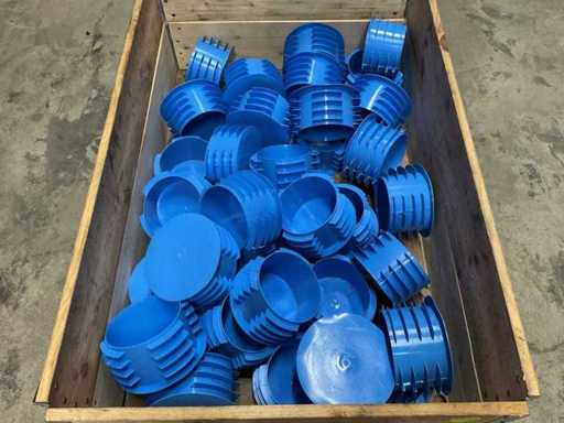 Dyka 200mm Batch of mortar lids