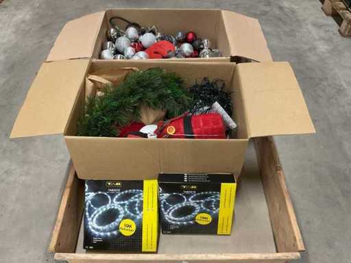 Partij kerstdecoratie