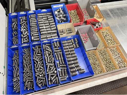   Lots of threaded bushings