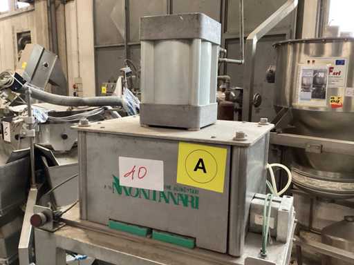 MONTANARI Industrial blikopener op frame