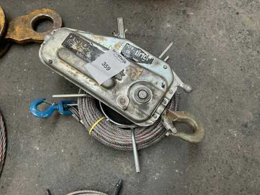 Tractel TU 8 Stahlseilhebel / Tirfor