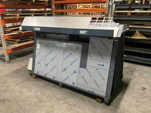 Série de feuilles d’acier inoxydable