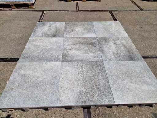 Ceramiczne płytki ogrodowe (ok. 28,8 m²)