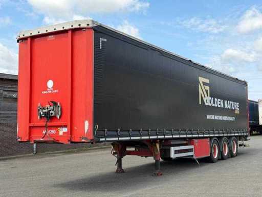 Pacton - TXD342 - 2014 - Oplegger - Laadklep - Schuizeil
