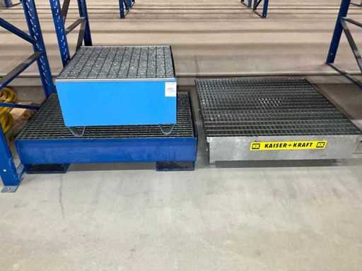 Lekbakken metaal (3x)