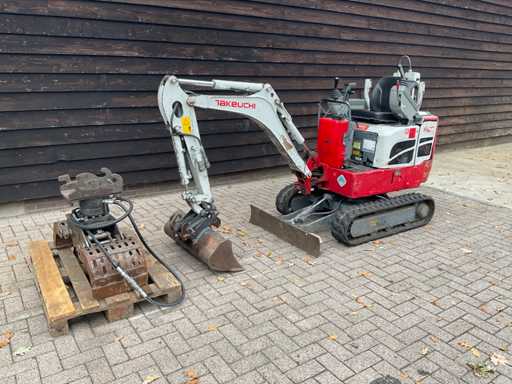 2020 Takeuchi TB210 R Minibagger