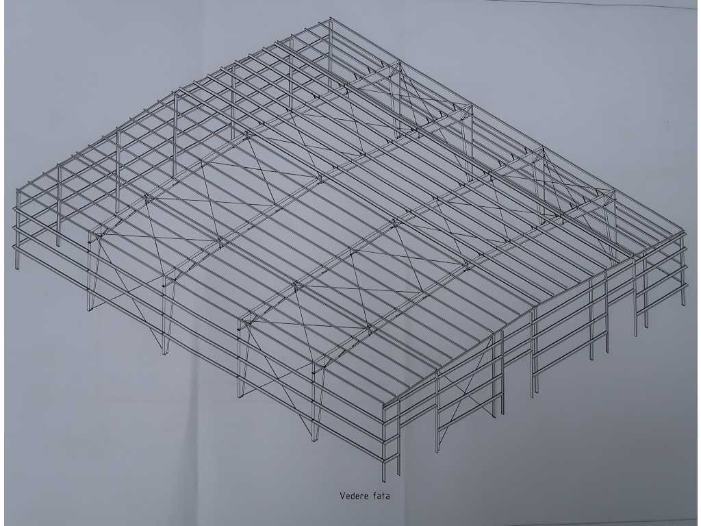 Openspace - Hal staalconstructies 1307 m²