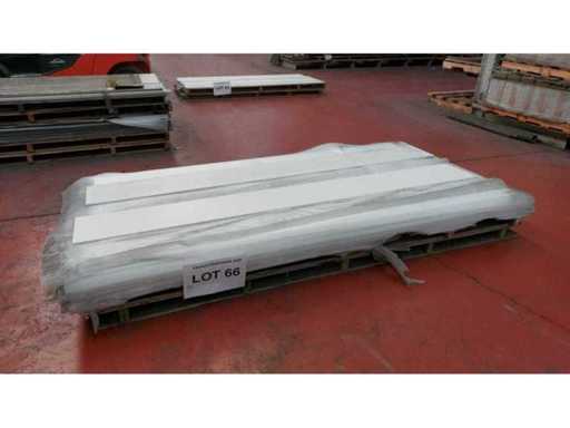 Cedral Board dakrand C07 Roomwit 2500x200x9mm 54st