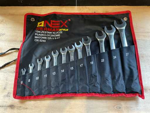 2025 Onex German Style OX-3240 Klucz p?aski i oczkowy