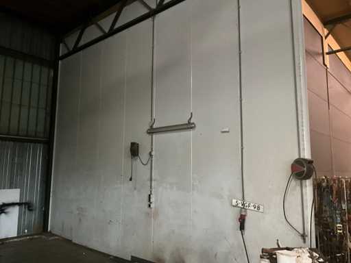 Partition wall, sandwich panel (7x)