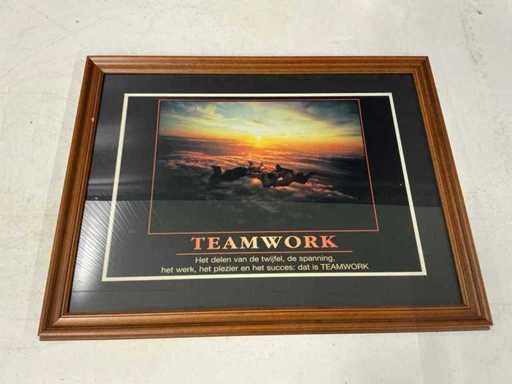 Wanddecoratie/schilderij