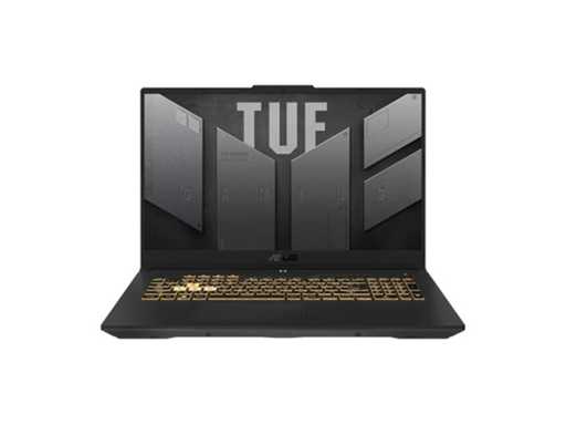 ASUS TUF Gaming F17 FX707ZM-HX011W Intel® Core™ i7 i7-12700H Laptop 43,9 cm (17.3") Full HD 16 GB DDR5-SDRAM 1 TB SSD NVIDIA GeForce RTX 3060 Wi-Fi 6 (802.11ax) Windows 11 Home Grijs