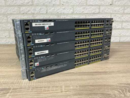 Prze??cznik Cisco Catalyst 2960-X 19" (5x)