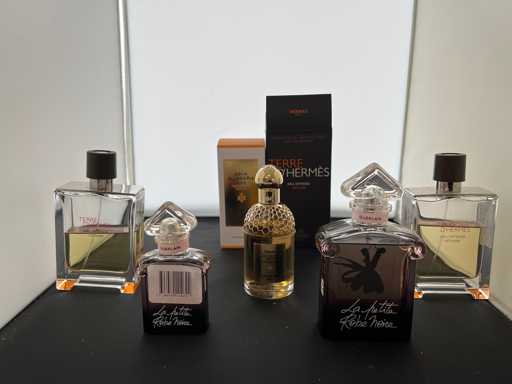 5x Guerlain i perfumy D'hermes