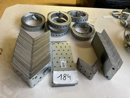 Bandijzer en houtverbindingen