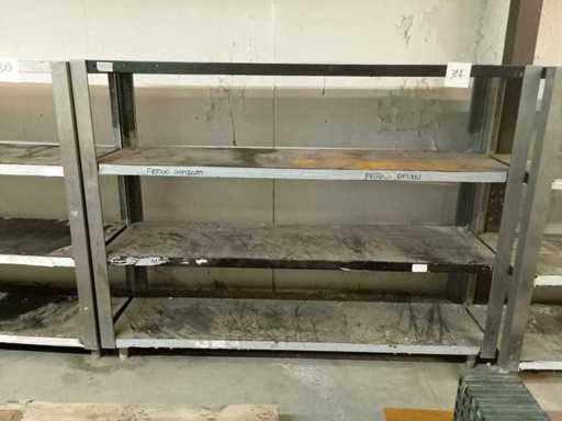Industriële metalen planken voor zware opslag