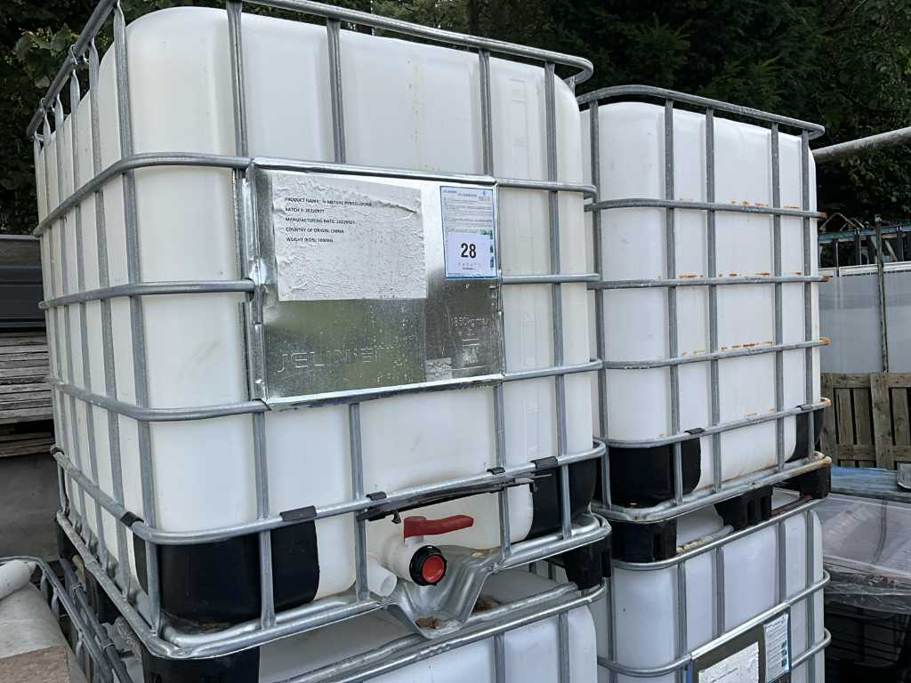 2x IBC Opslagcontainer(1000L)
