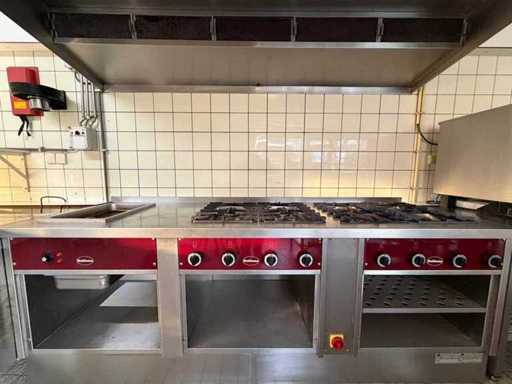 Rubbens - BW2508 - Edelstahl-Kochlinie