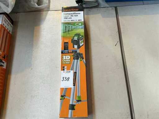 Laserliner Compactplanelaser 3G Construction laser set