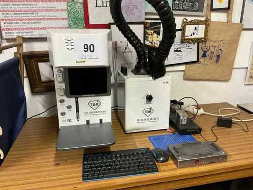 TBK 958B Laser screen machine