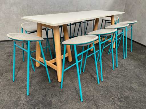 DeVorm/ DUM - 10persoons design set 239x89