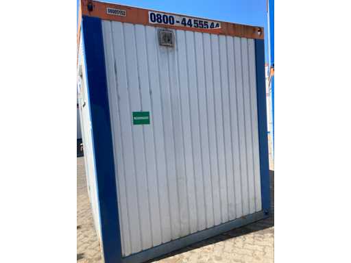 CONA STANDARD-SANI WC/SHOWER 10' container
