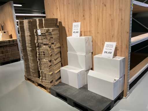 Batch of packaging materials