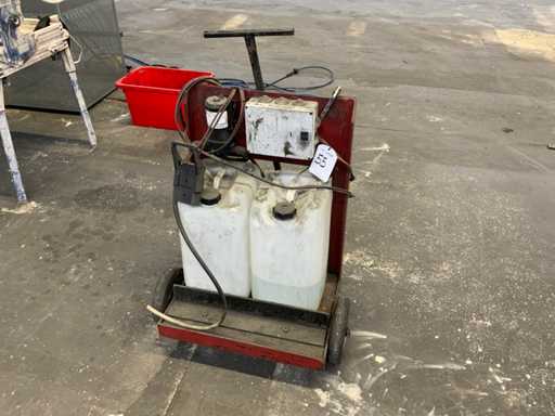 Stacja paliwa akumulatorowego