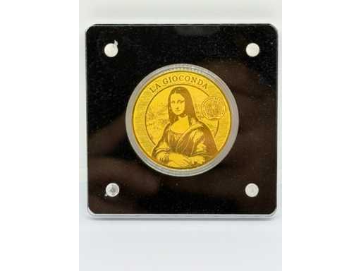 1/200 oz 999 aur fin Da Vinci La Gioconda