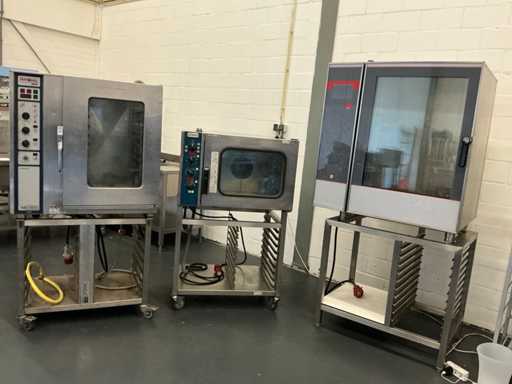 Four à convection en acier inoxydable, four mixte, modèle original Rational 101