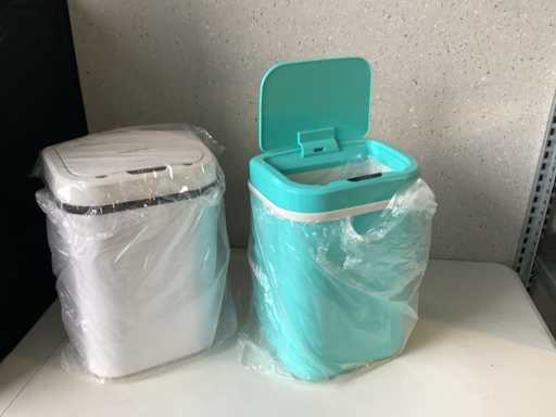 Okne Touch Mülleimer und Mülltonnen (2x)