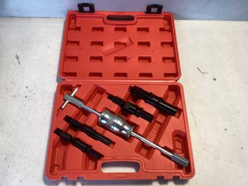 Lager trekkerset slagtrekker blindengaten