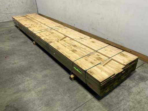 Deska świerkowa strugana – 480x9,5x2,8 cm (94x)