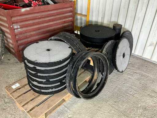 BGS NIVO Lot Manhole Cover and Frame