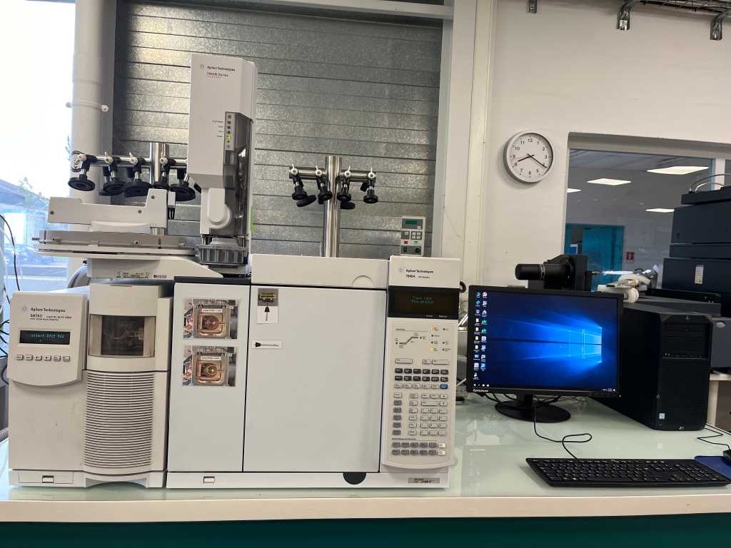 AGILENT - 7890A/MSD - GCMS + FID + Software System
