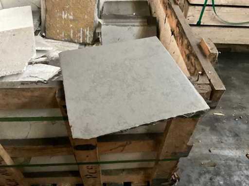 Piastrelle da giardino in pietra naturale indiana grigia