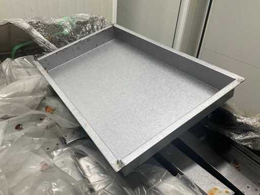 Batch of various metal bowls (1 pallet)