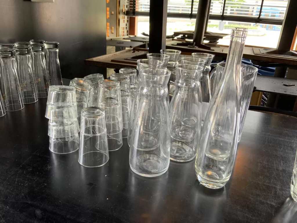 Batch of glassware