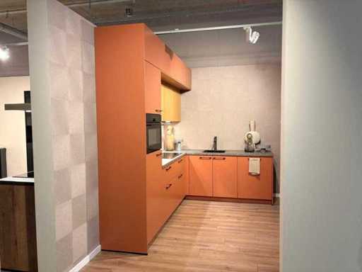 Schüller - Cuisine showroom avec appareils Pelgrim