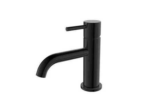 Regn - 10001GM - Basin mixer with coldstart gun metal black