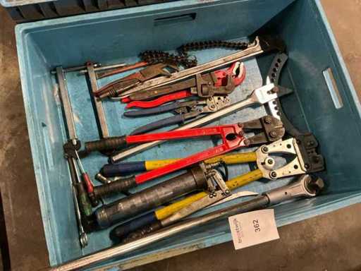 Batch of hand tools
